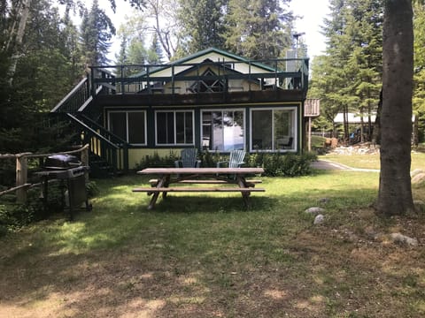 View from front of house