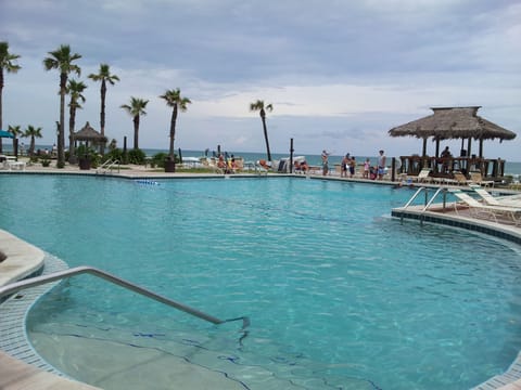 Pool Steps  From Unit
