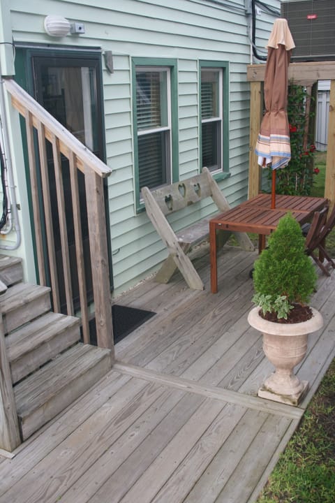 Outside sitting area