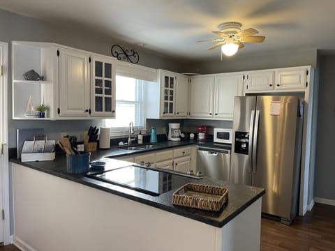 newly remodeled kitchen with all new appliances 