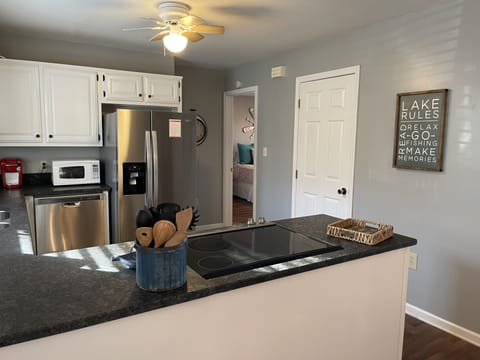 well stocked kitchen