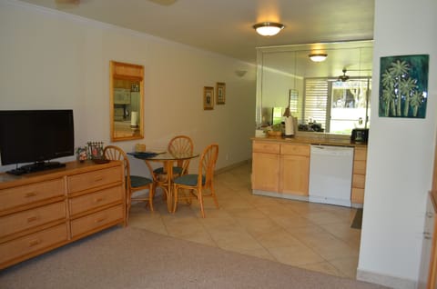 Kitchen and entry area