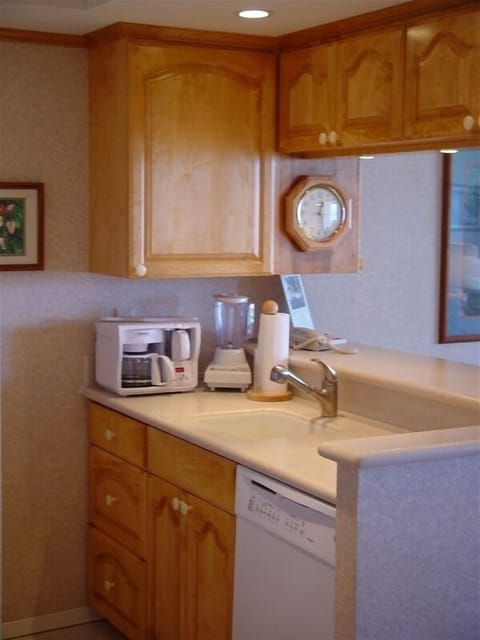FUNTIONAL KITCHEN WITH PLENTY OF CUPBOARDS