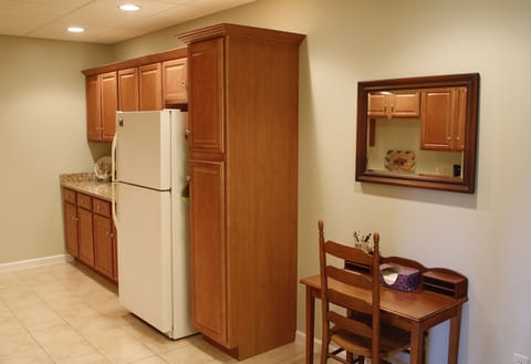 Work station in kitchen
