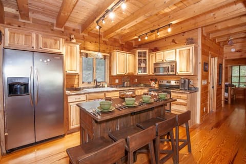Kitchen at Cabin Fever