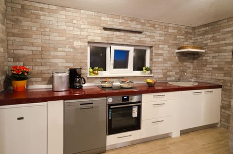 Kitchen in the swimming pool area