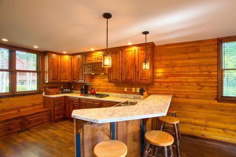 Another view of the kitchen