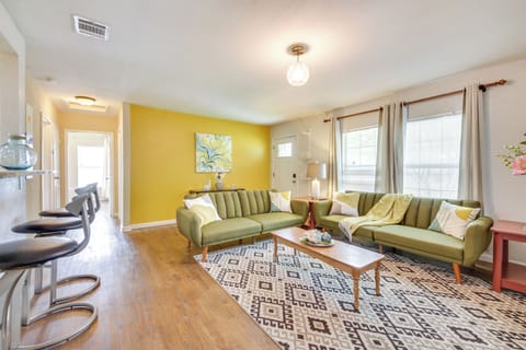 San Antonio Vacation Rental | 3BR | 1BA | 1,100 Sq Ft | Stairs Required