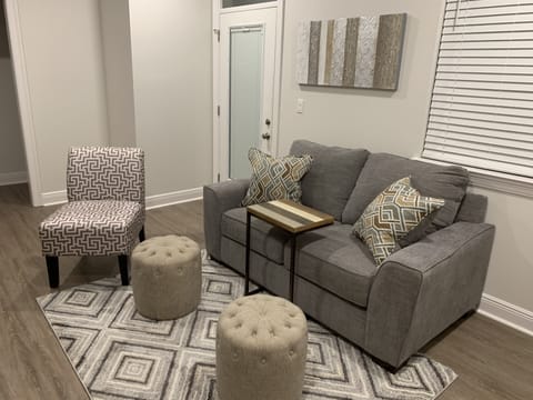 74" loveseat, 2 ottomans, and chair 