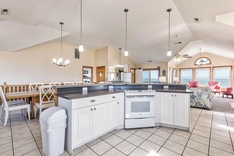 Top-Level Kitchen with Bar (seats 3) - Main House