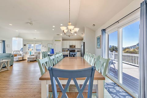 Top-Level Dining Room with Table (seats 12)