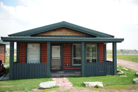 Front of cabin 