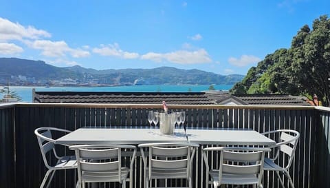 Relax and enjoy the view from OB Retreat balcony.