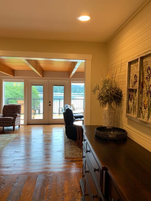 View from front entrance.