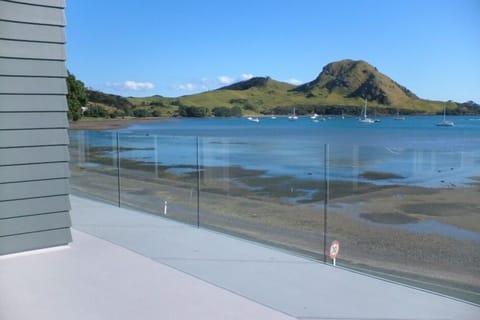 tide's out! view from main house. Accomodation same but ground floor.