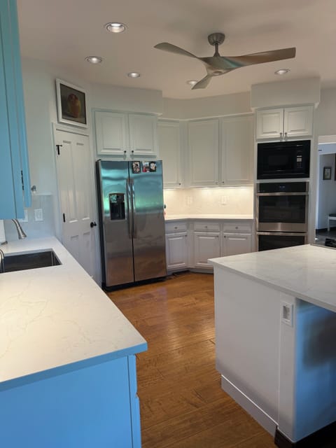 Newly renovated kitchen