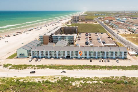 Beachfront property offers direct access to pristine sandy shores and crystal-clear Gulf waters just steps from your door.