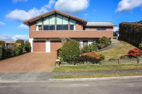 View of the house from the road
