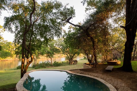 Swimming Pool with river view