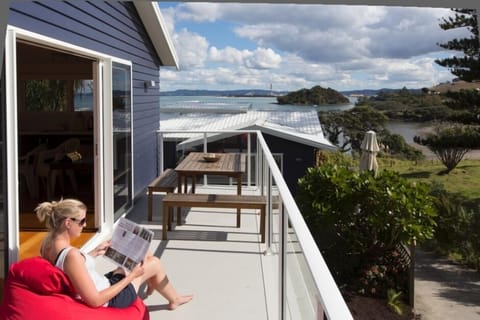 Manaia apartment deck view
