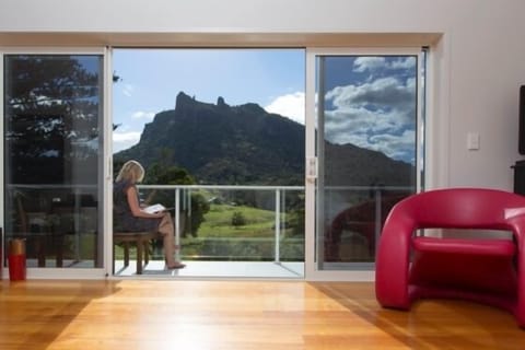 View from inside Manaia apartment