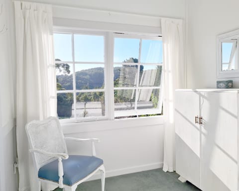 North-facing views from the bedroom.