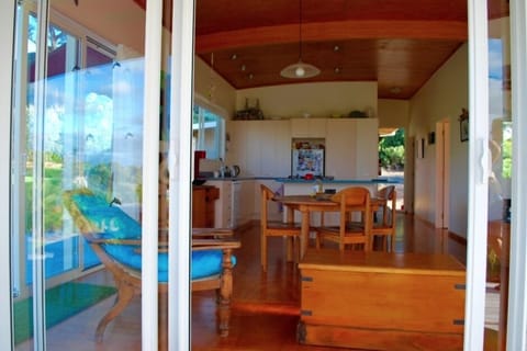 Kitchen from the deck