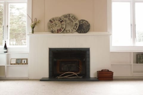 Warm fire for the cooler winter months