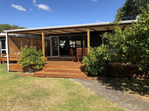 Back Deck, very private space. 