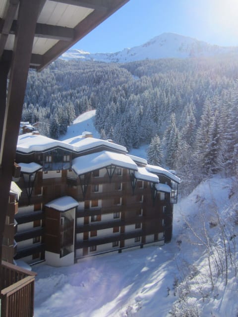 View from balcony to slopes 