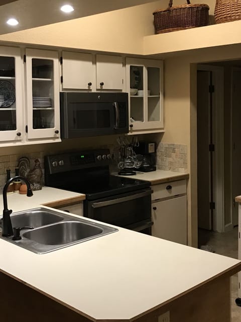 Kitchen view from dining room
