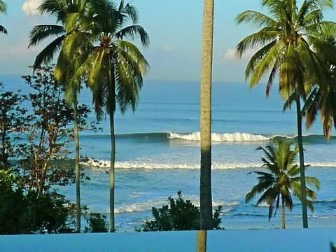 Pool looking out to surf