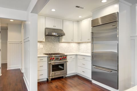 Top of the Line Appliances Include Wolf Range and SubZero fridge