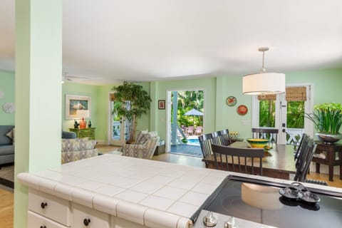 What a view you'll have while cooking.