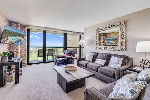 Living Room with Gulf Views