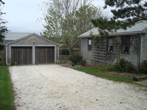 Driveway and access to deck and yard