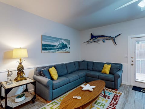 Ground Level, Living Area with Sofa Sleeper