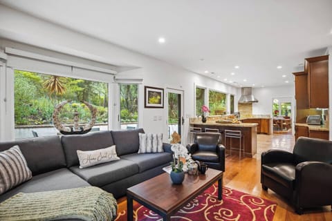 Main House family / TV area next to the kitchen