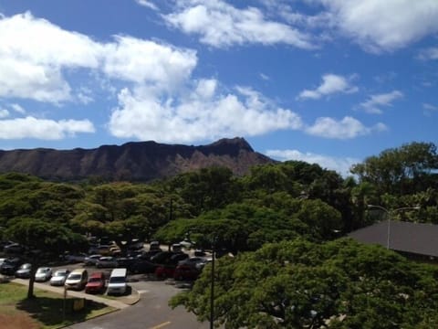 The majestic Diamond Head view from your private lanai.