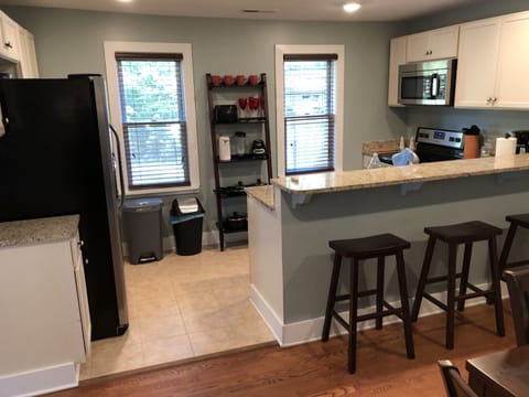 Kitchen with everything you need to cook a meal