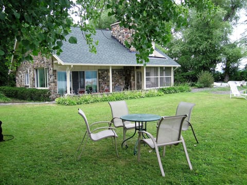 Stone House from the lake
