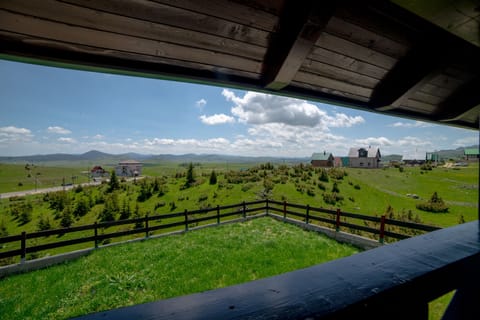 view from the balcony 