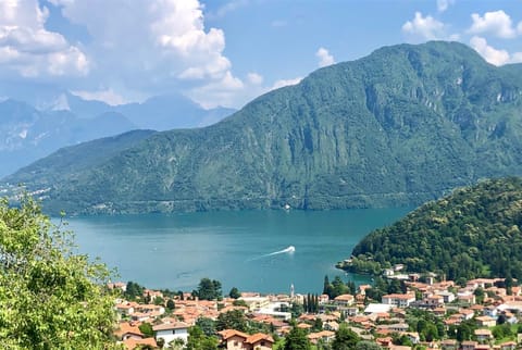 The incredible view from the villa at Lenno Villa Panoramica!