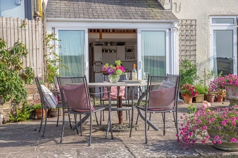 Steepfield Studio's sunny patio