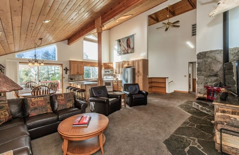 View from the outdoor deck entrance