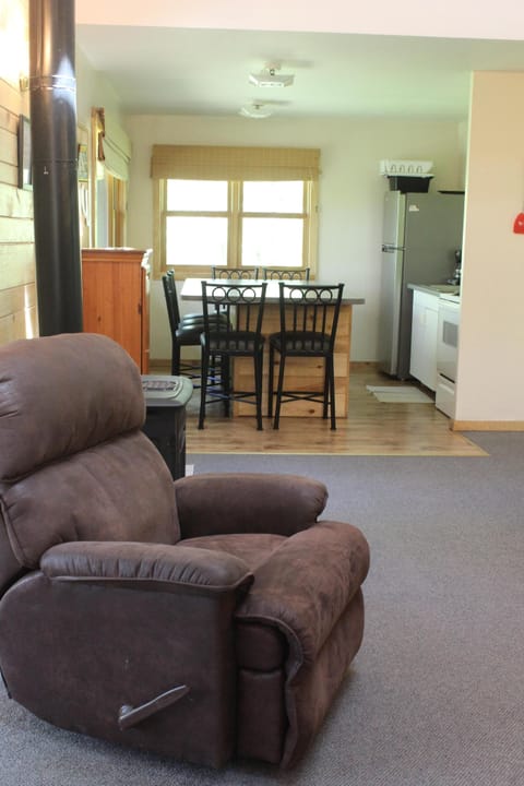 From Living room looking into kitchen.