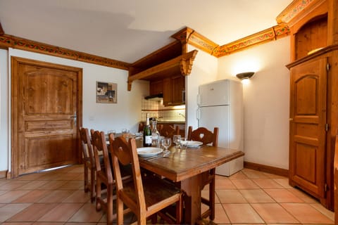 View of the dining area towards the kitchen