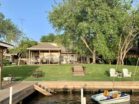 View from the dock