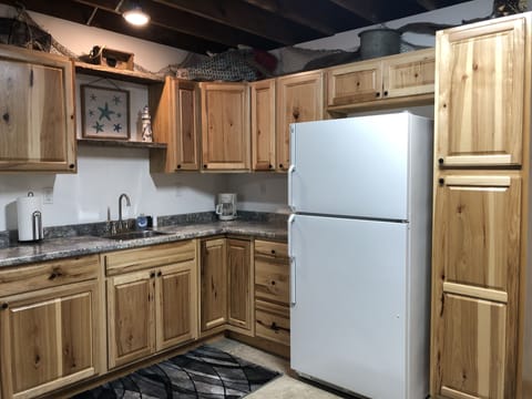Basement kitchenette