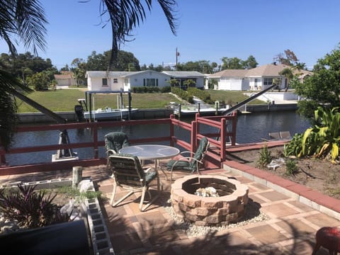 Upper patio before new seating